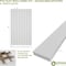 Ekena Millwork 94H x 1T Adjustable PVC Slat Wall Panel Kit w/ 4W Slats, Unfinished contains 11 Slats SWP55X94X1000UN - alternate 4